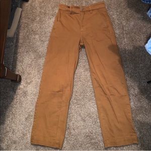 Everlane cropped straight leg pants